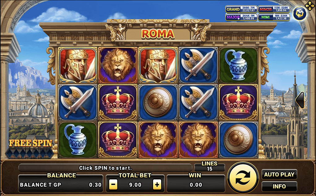 สล็อตที่คนเล่นเยอะที่สุด-Roma-Gametips